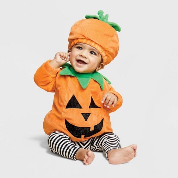 Infant Pumpkin Costume - Picture 3 of 4